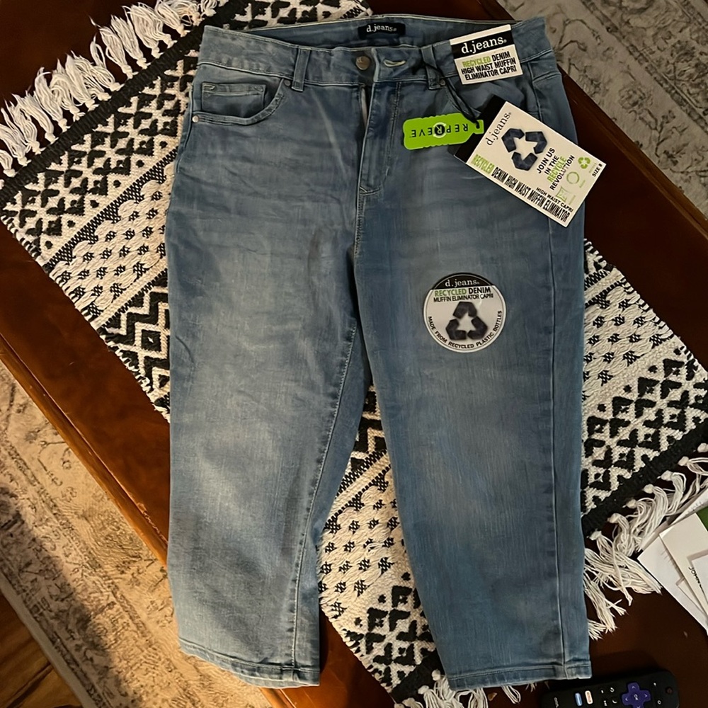 D Jeans Capri Size 8